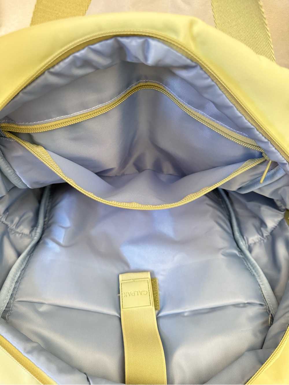 Calpak connect Laptop Backpack in limited edition color Meadow - Picture 5 of 6